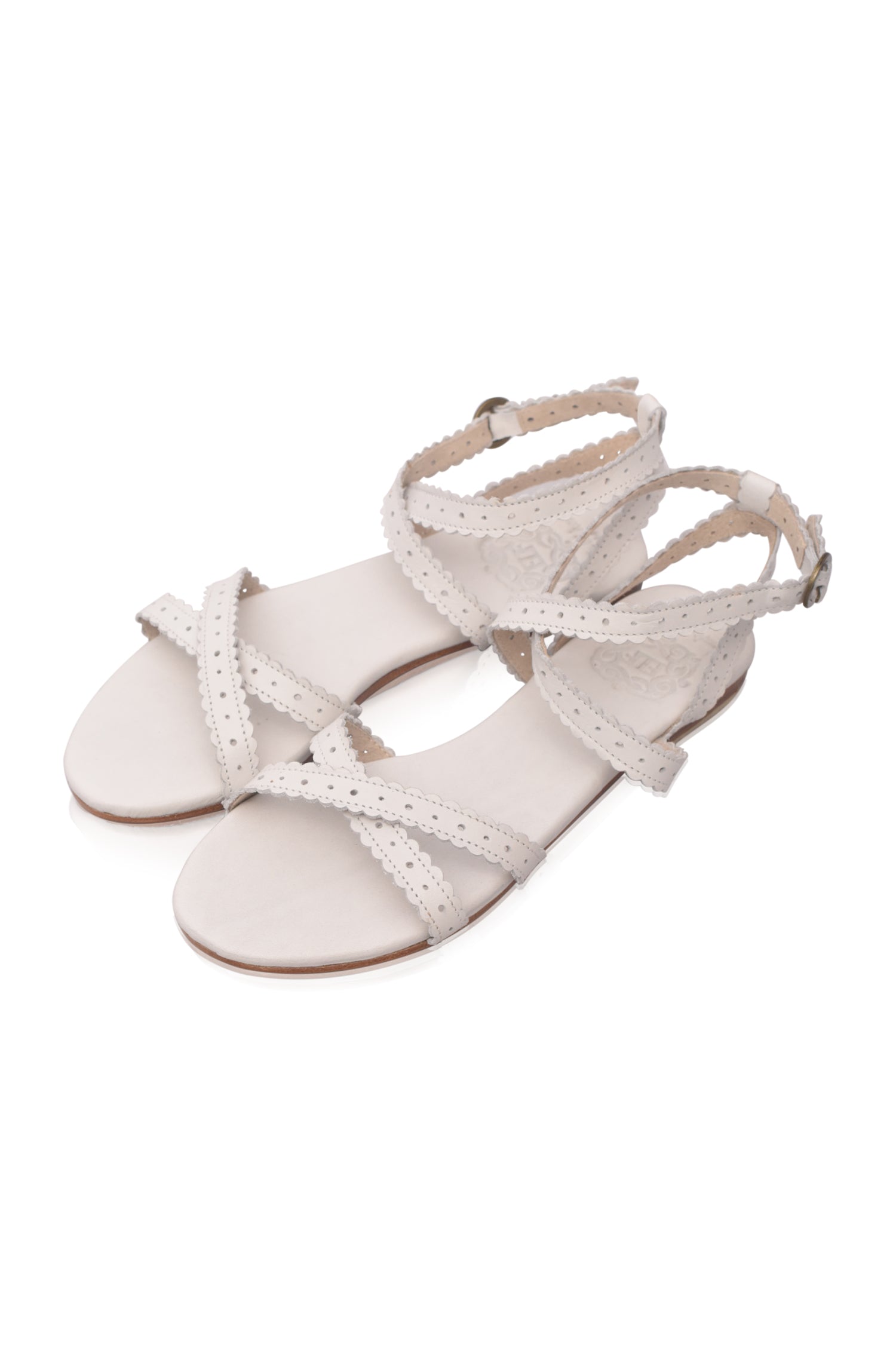 Playa Strappy Leather Sandals-3