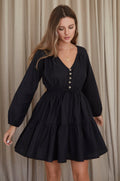 Positano Linen Mini Dress-0
