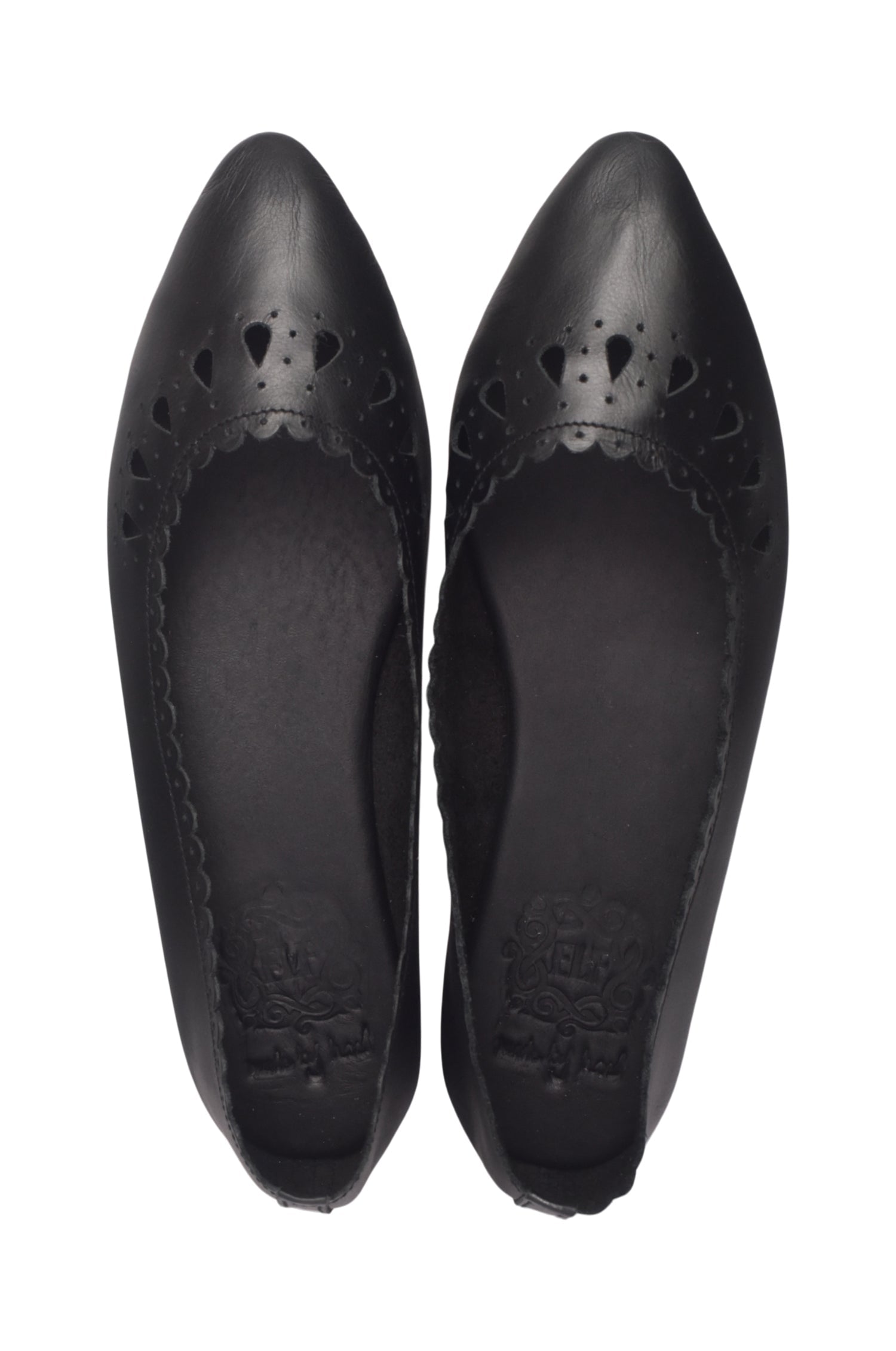 Pura Vida Cut-Out Leather Flats-4