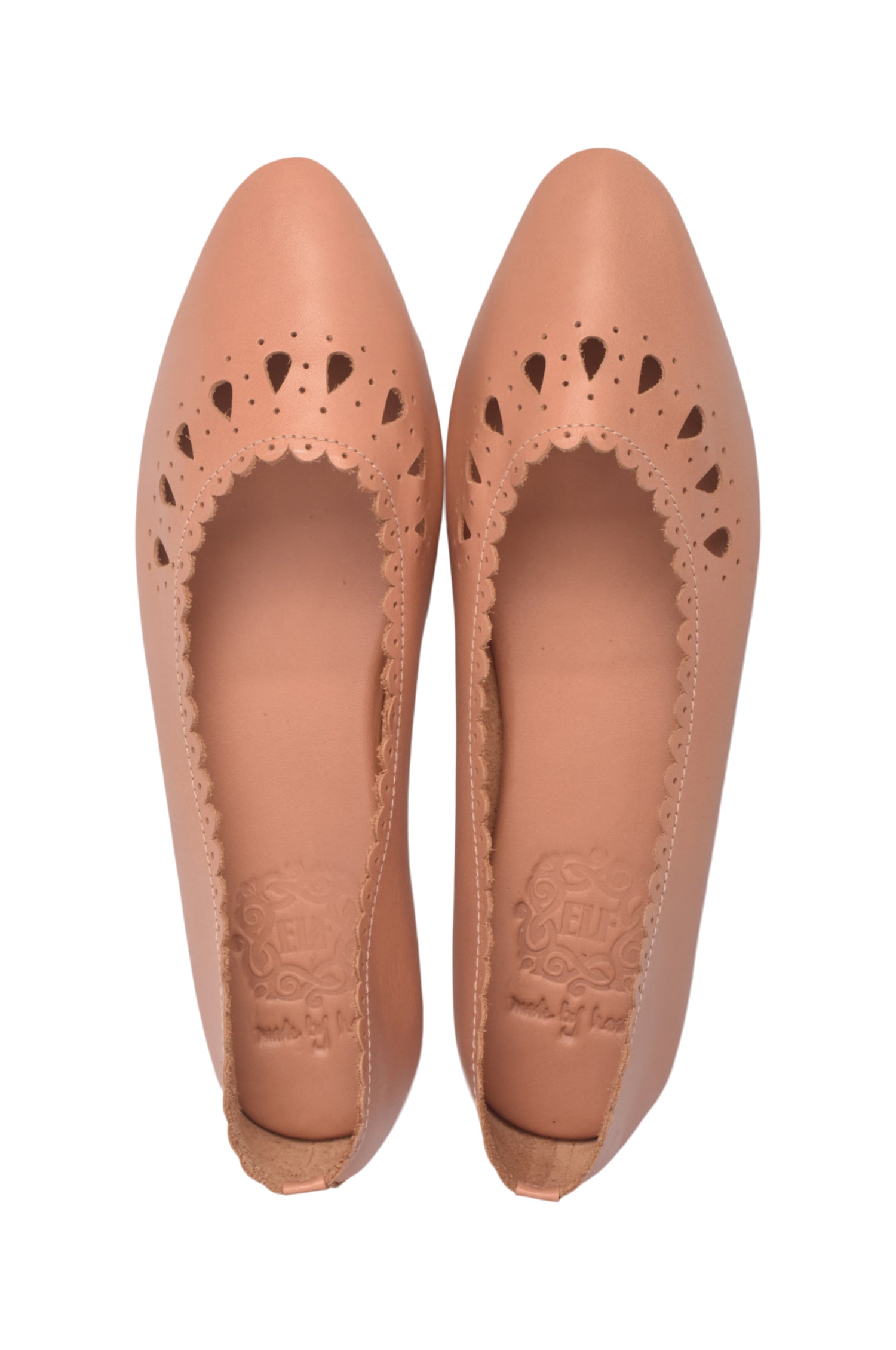 Pura Vida Cut-Out Leather Flats-3