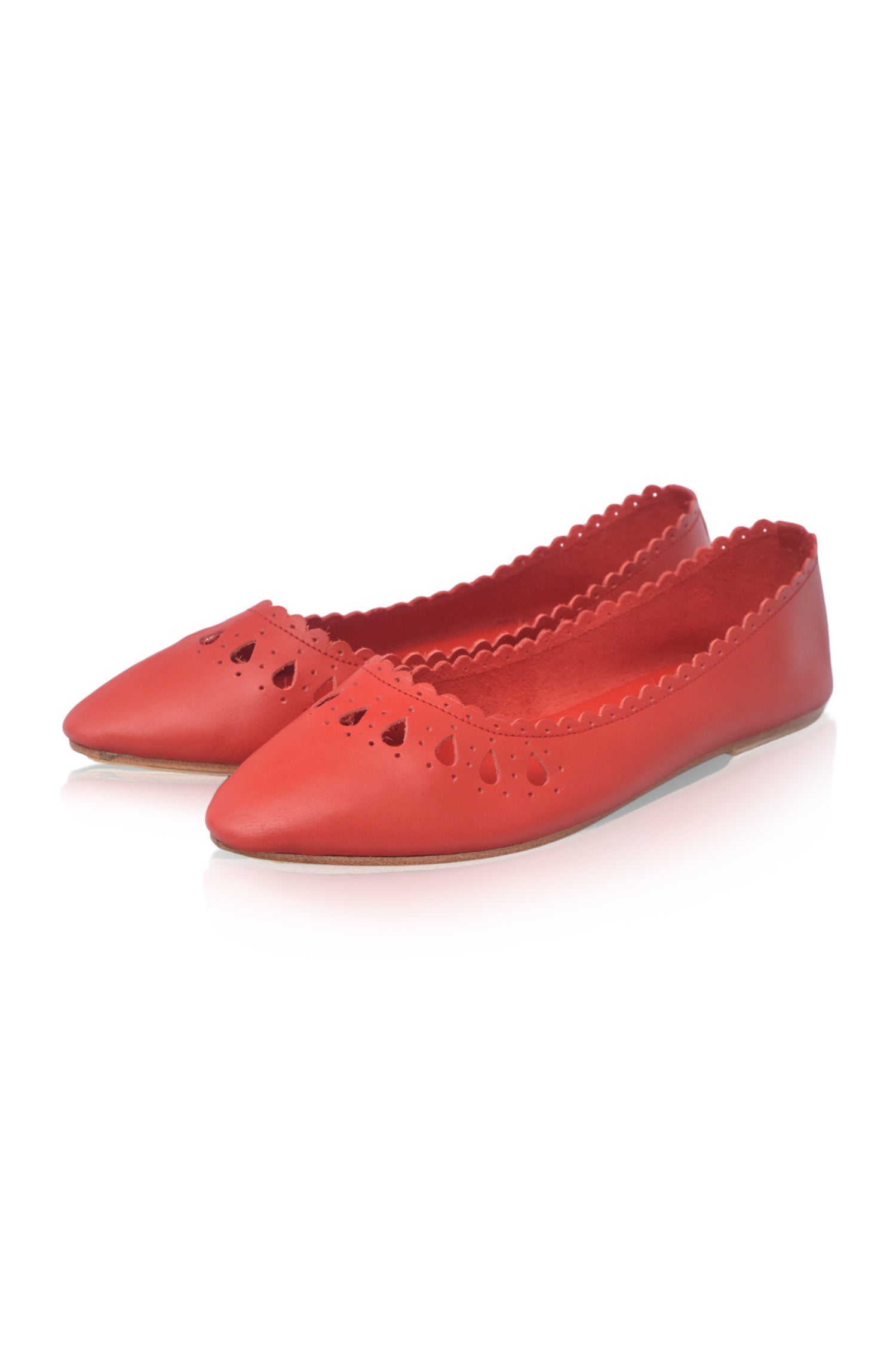 Pura Vida Cut-Out Leather Flats-6