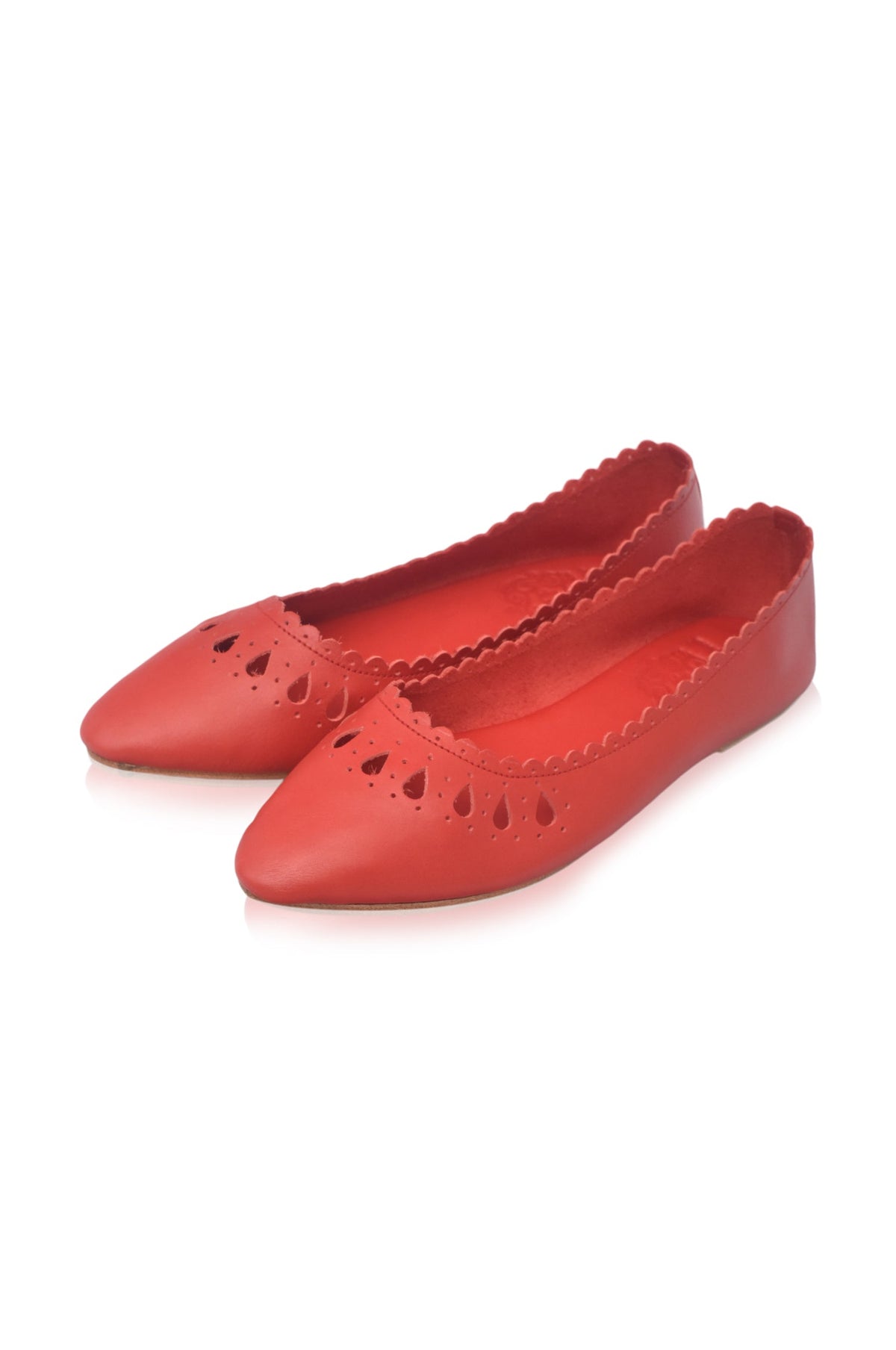 Pura Vida Cut-Out Leather Flats-4