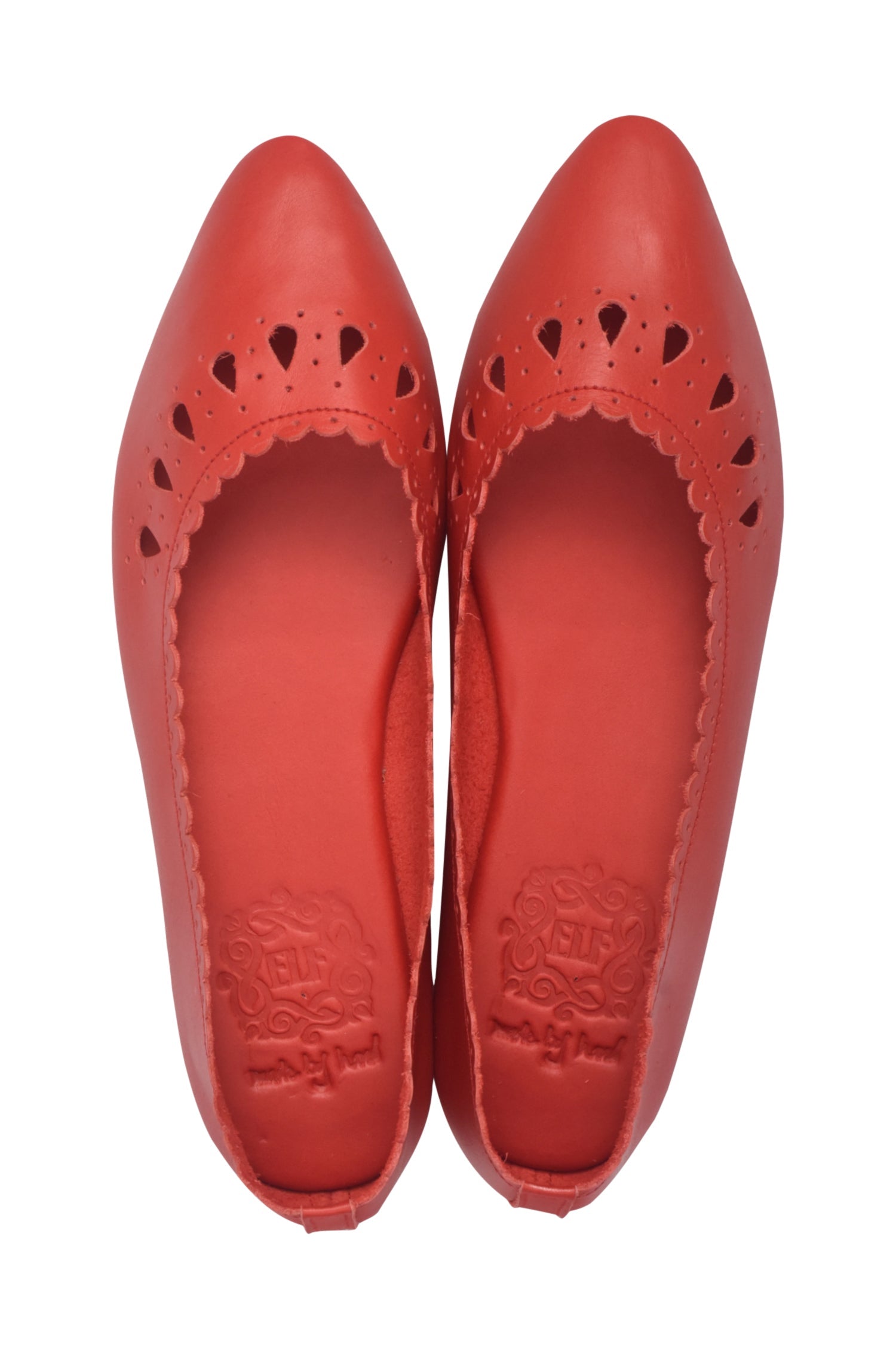 Pura Vida Cut-Out Leather Flats-3