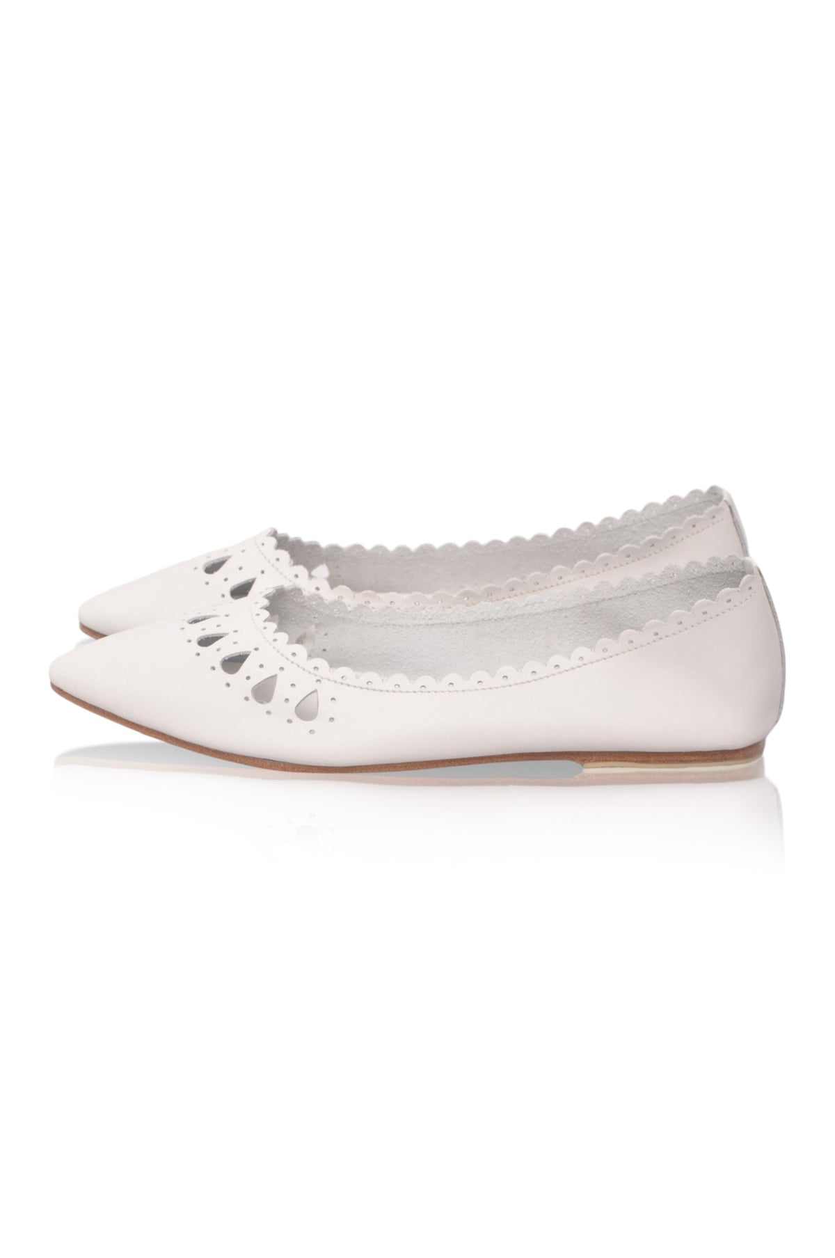 Pura Vida Cut-Out Leather Flats-4