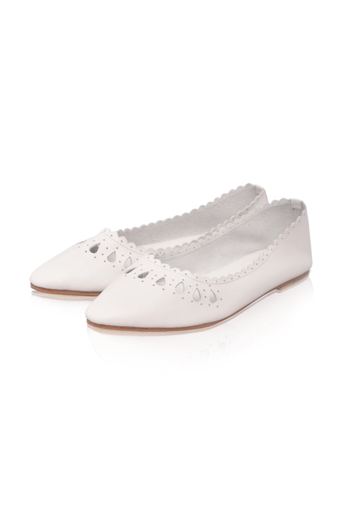 Pura Vida Cut-Out Leather Flats-8