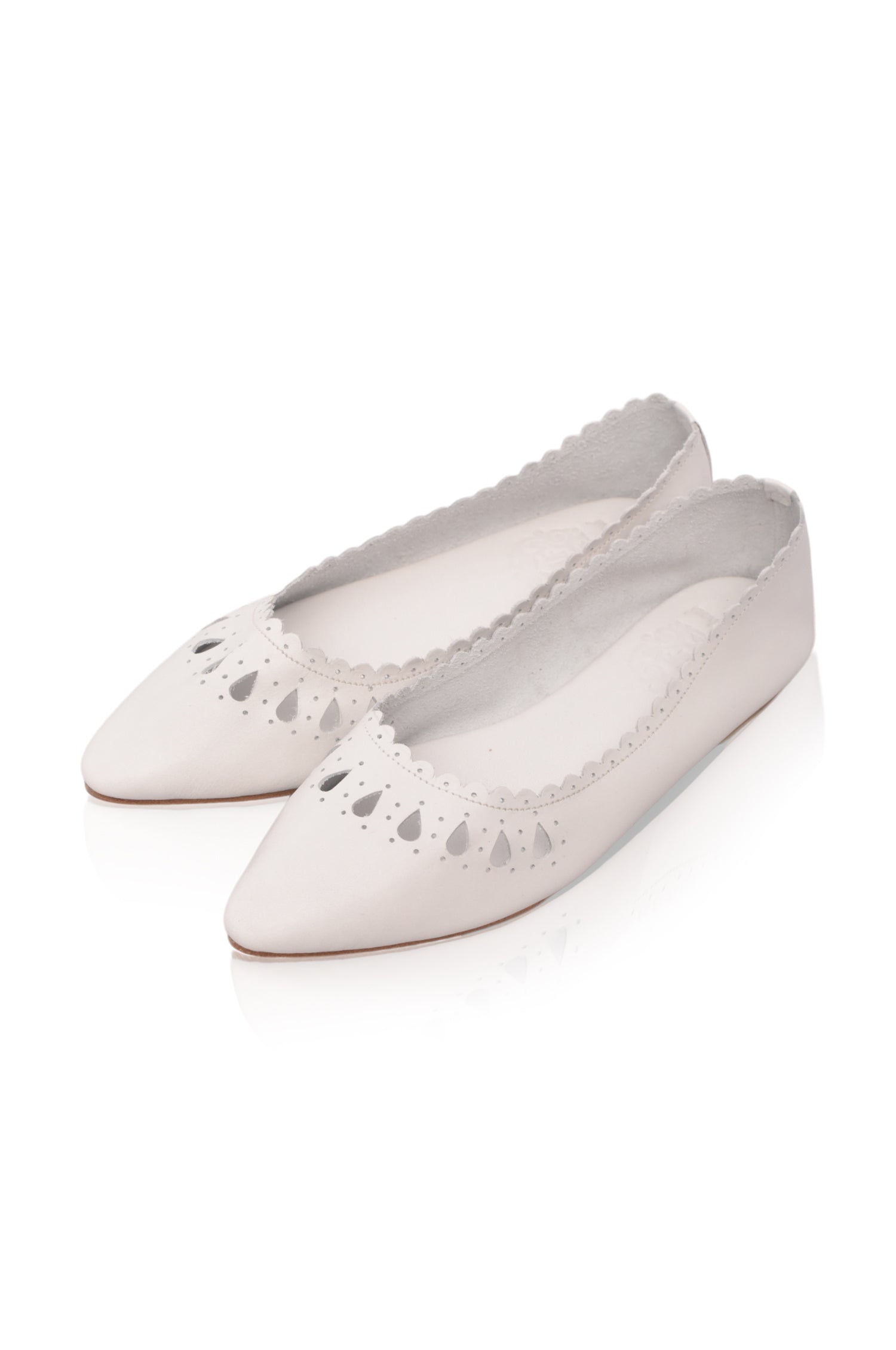 Pura Vida Cut-Out Leather Flats-2