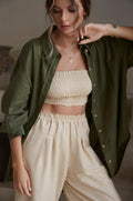 Romania Oversized Linen Shirt (Sale)-1