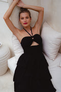 Roxane Halter Neck Midi Dress (Sale)-0