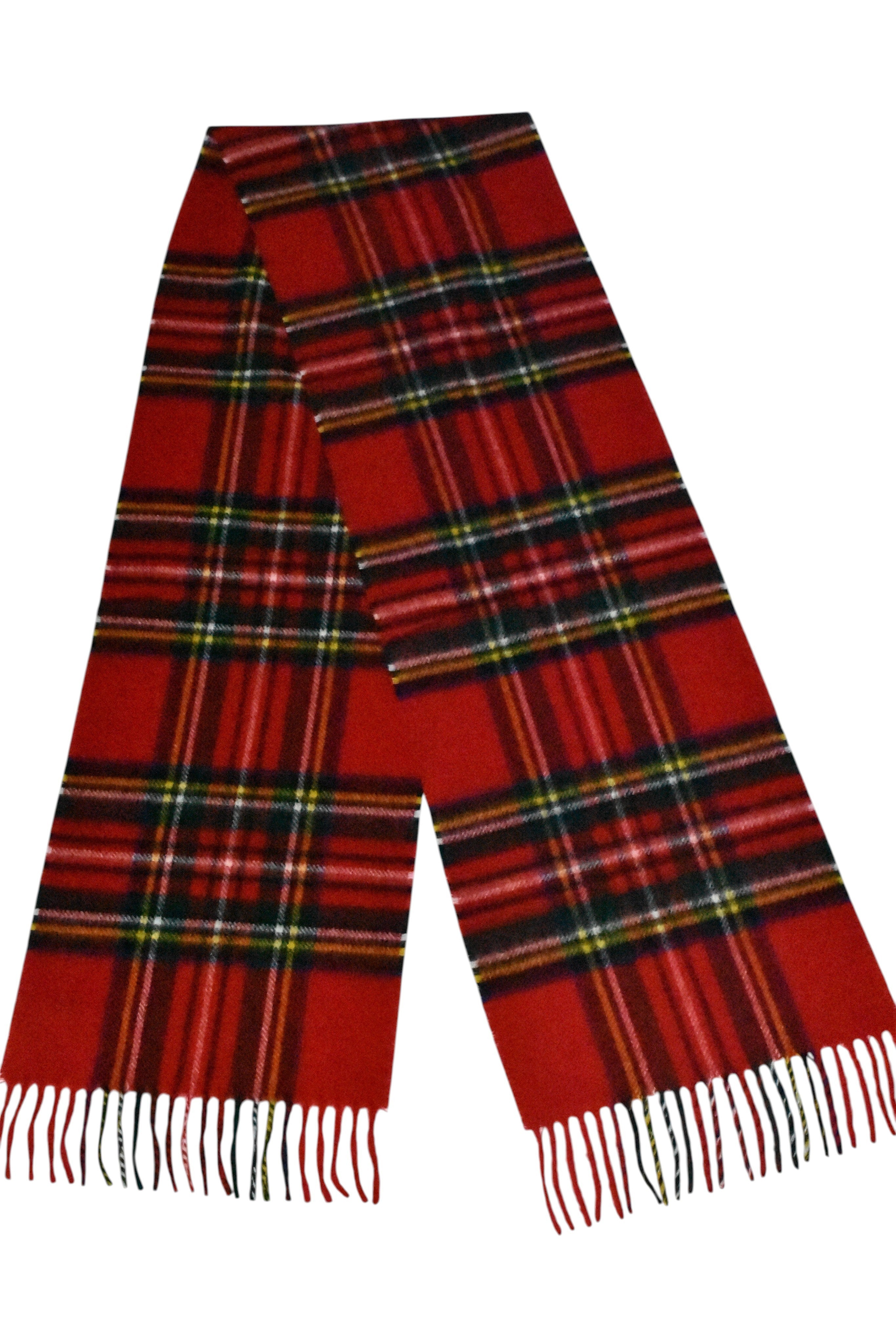 Royal Stewart Merino Scarf-4