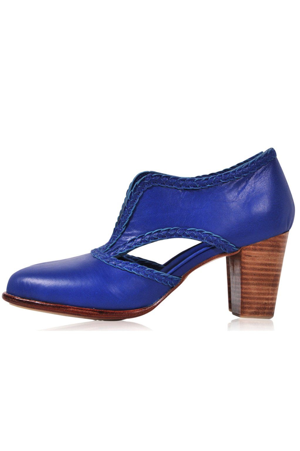 Spirit Walker Leather Heel Booties-1