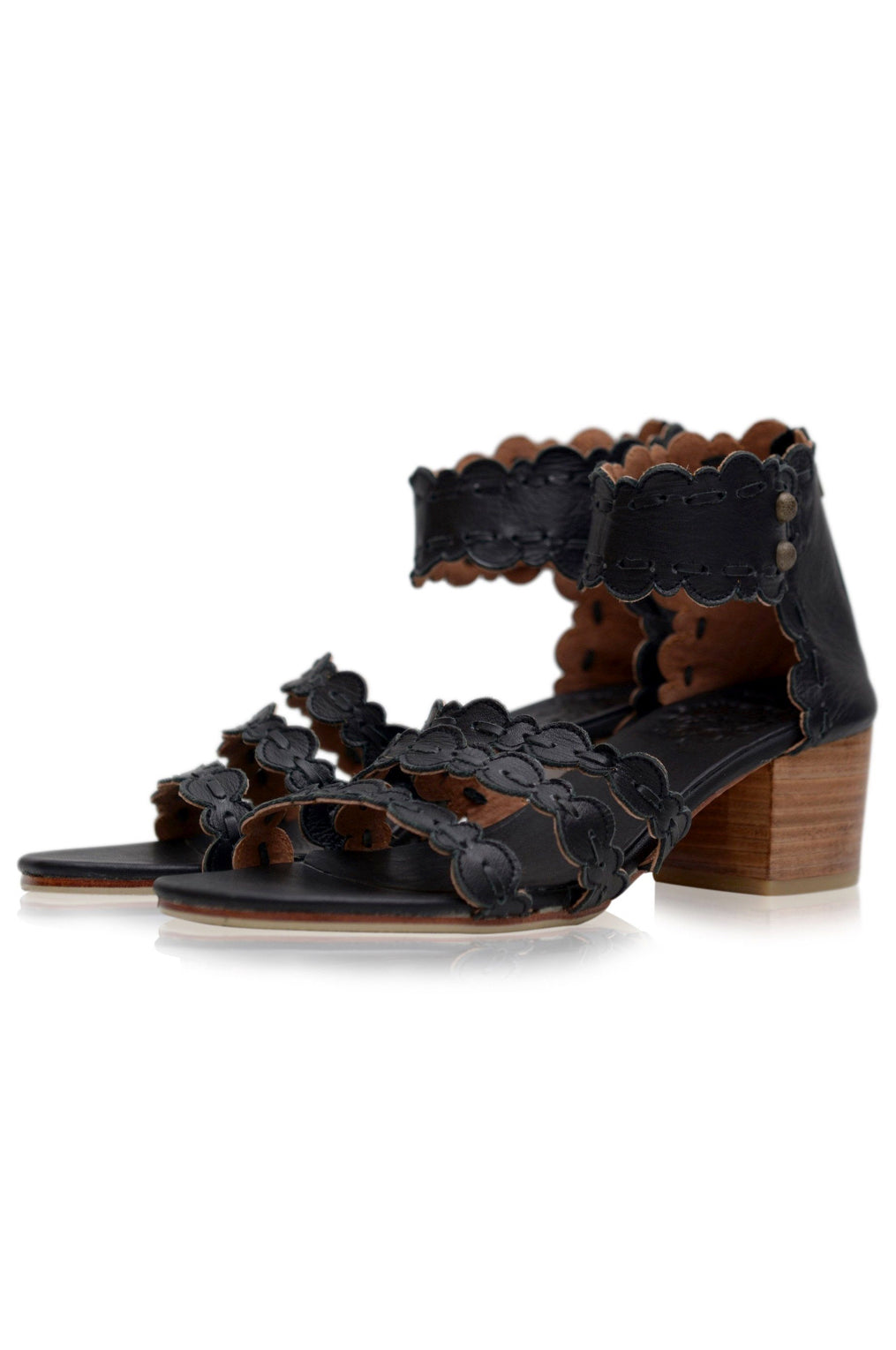 Seaside Block Heel Sandals-3