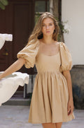 Strawberry Fields Puff Sleeve Mini (Sale)-0