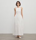 "Plain Poetry" functional style sleeveless dress female French style new temperament slim Hepburn little black dress long skirt-0