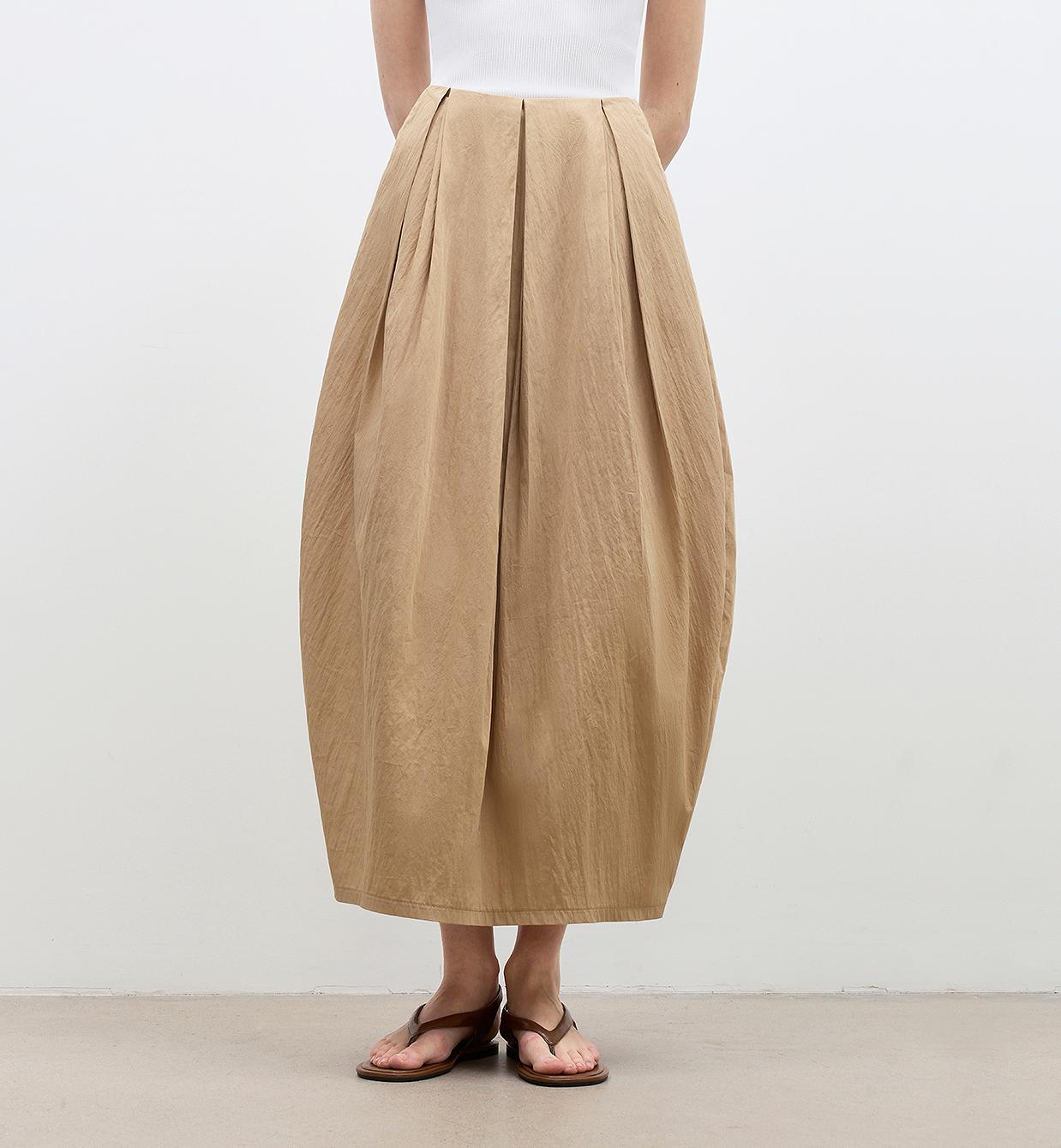 "Peninsula Art" Styling Flower Bud Skirt High Waist Skirt for Women-5