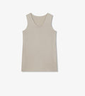 20NM ultra-fine high-quality silk, smooth and elegant U-neck straight knitted vest T-4