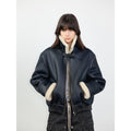 Speedy Flow Casual Motorcycle Style Imported Merino Sheepskin Jacket-0