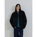 Beethoven's Night Reversible Standing Collar Tuscan Sheepskin Coat-0
