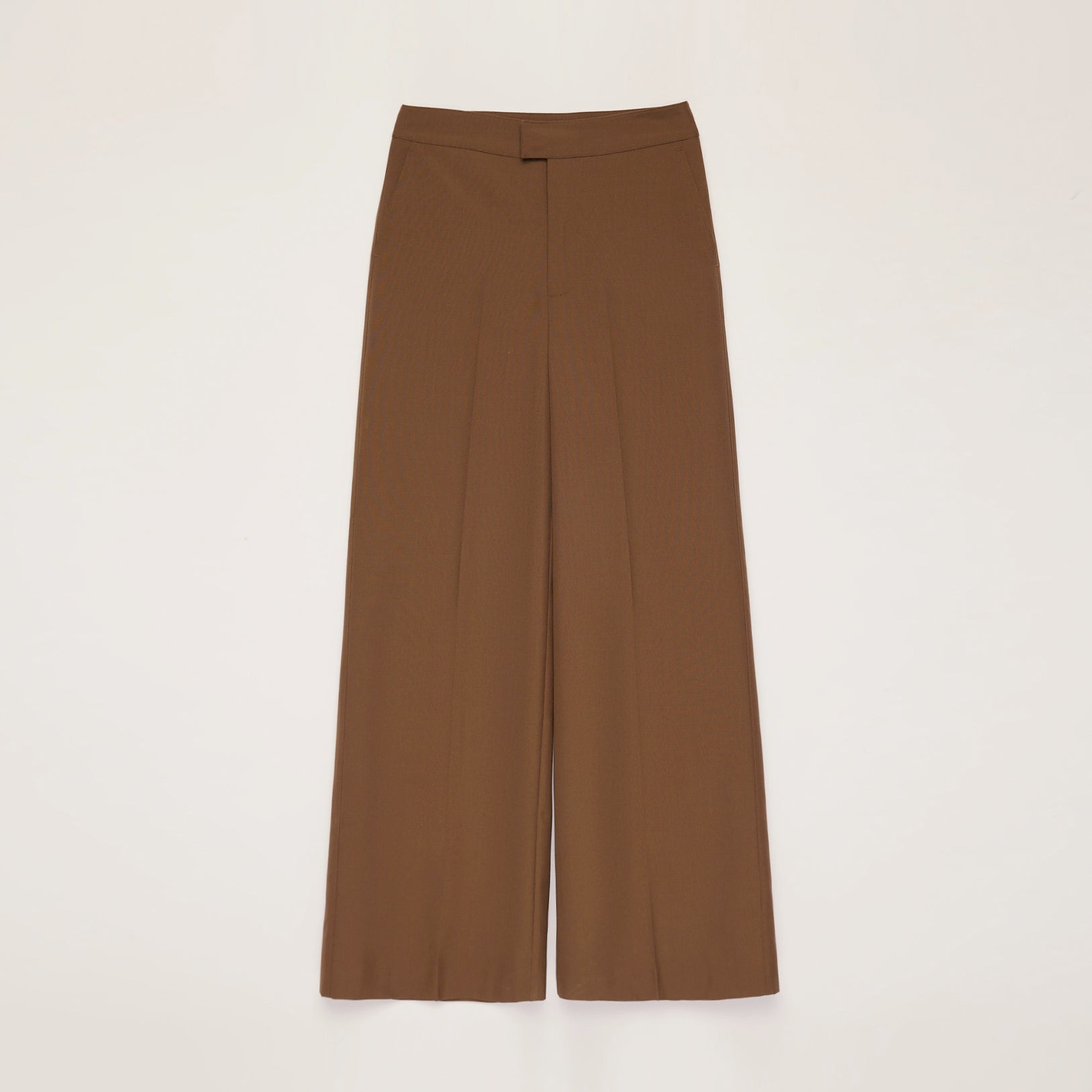 Left Bank Holidays Australian Wool Simple Draped Suit Trousers-5