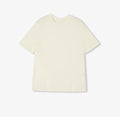 "Soft Cloud" 15.5mm cashmere loose and comfortable round neck versatile short-sleeved T-shirt for women-5