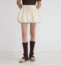 "Alice" low waist anti-exposure flower bud short skirt for women-4