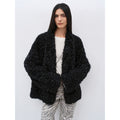 My Little Curly Imported Tuscan Black Sheepskin Jacket-5