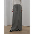 "Cloudy Star"Lazy Dress ,Sporty style color-blocked drawstring women's skirt-1