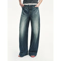 "Street Moments" Deconstructed Scimitar Straight Jeans Summer-1