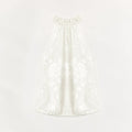 "Light and Shadow" Retro Posey Halter Neck Vest-5