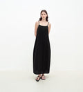 "Island Walk" Cotton Beaded Sling Dress-5