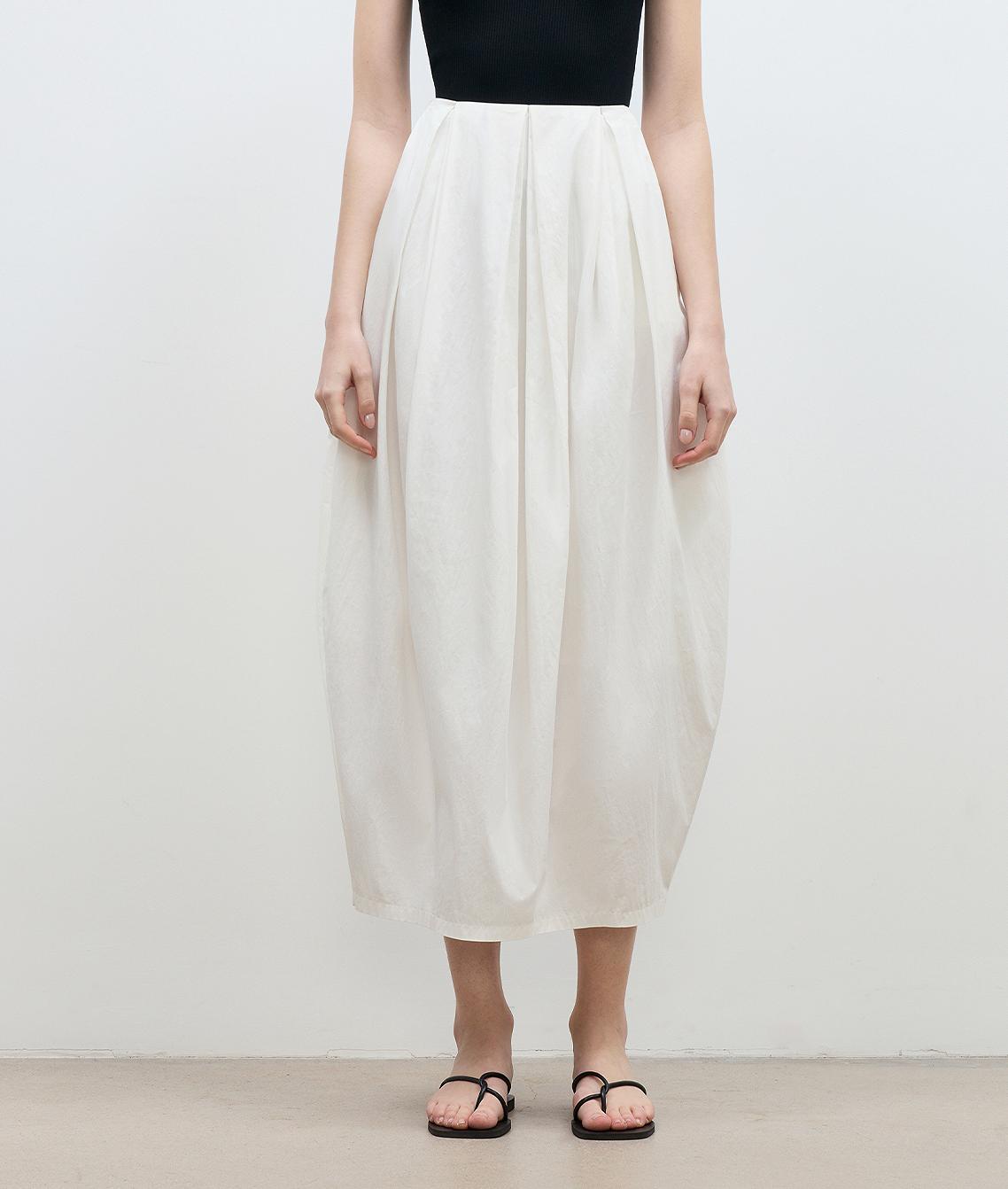 "Peninsula Art" Styling Flower Bud Skirt High Waist Skirt for Women-1
