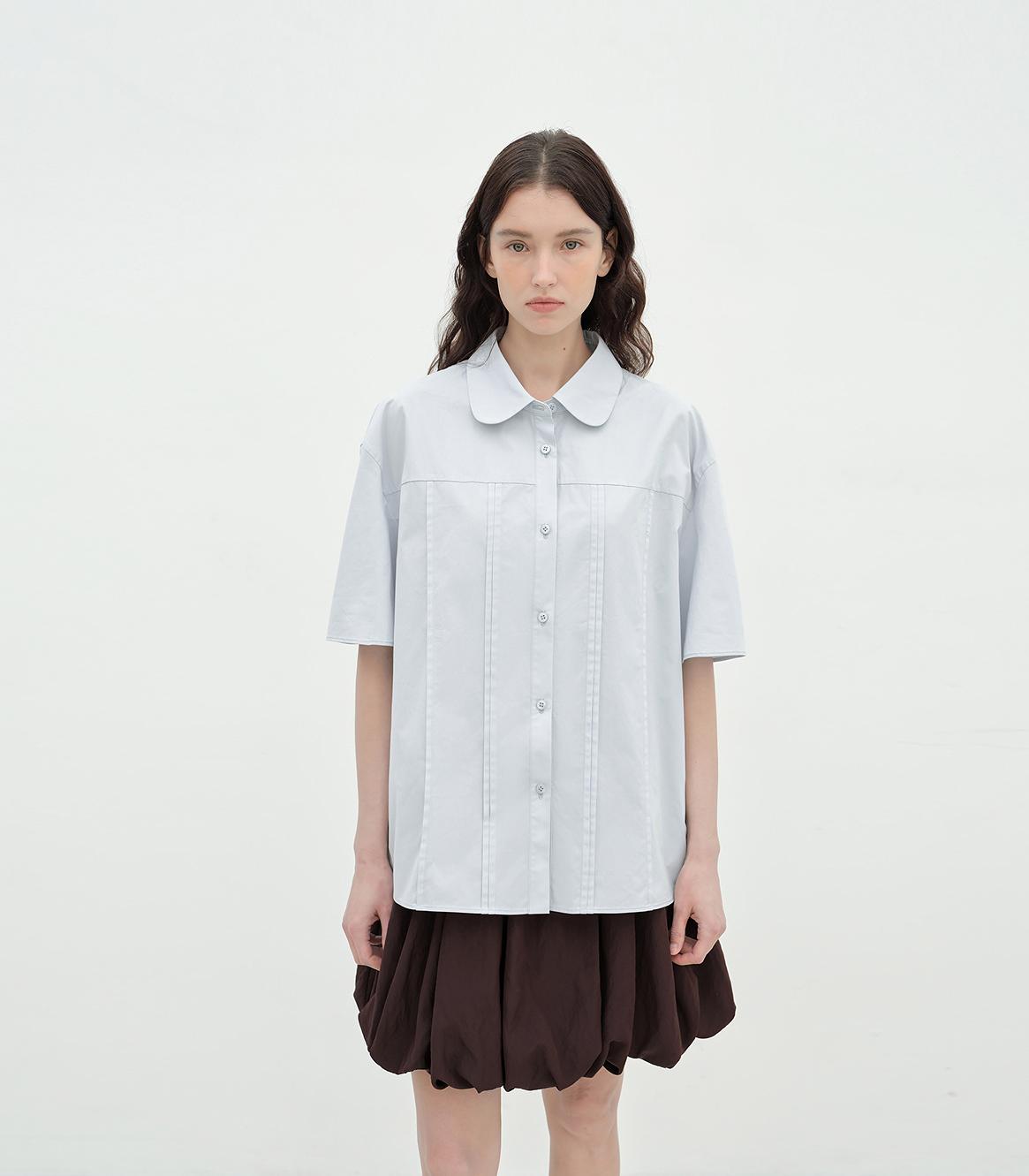 "Sea Salt & Sugar" cotton short-sleeved shirt-6