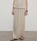 "Above the Flying Clouds" Heavy High-density Silk Luxury High-end Skirt for Women-5