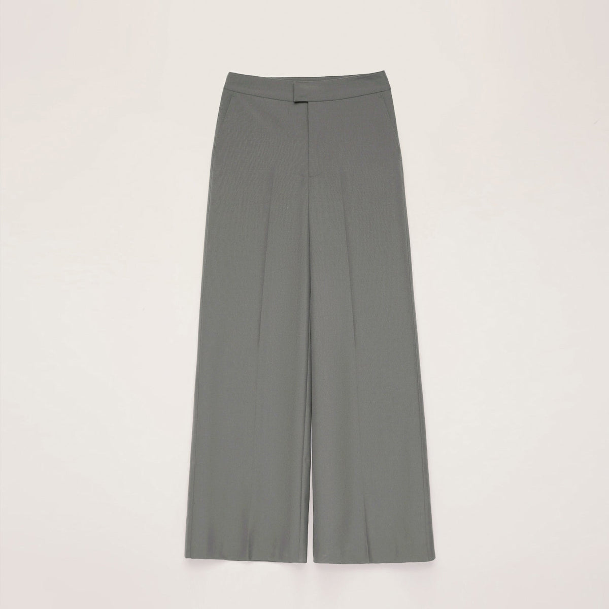 Left Bank Holidays Australian Wool Simple Draped Suit Trousers-6