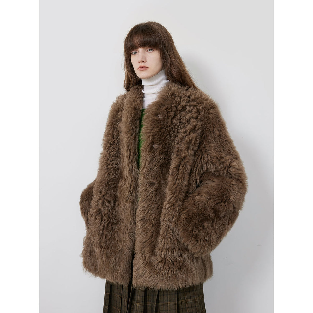 Morning Mist Fairy Tuscan Sheepskin Coat-8