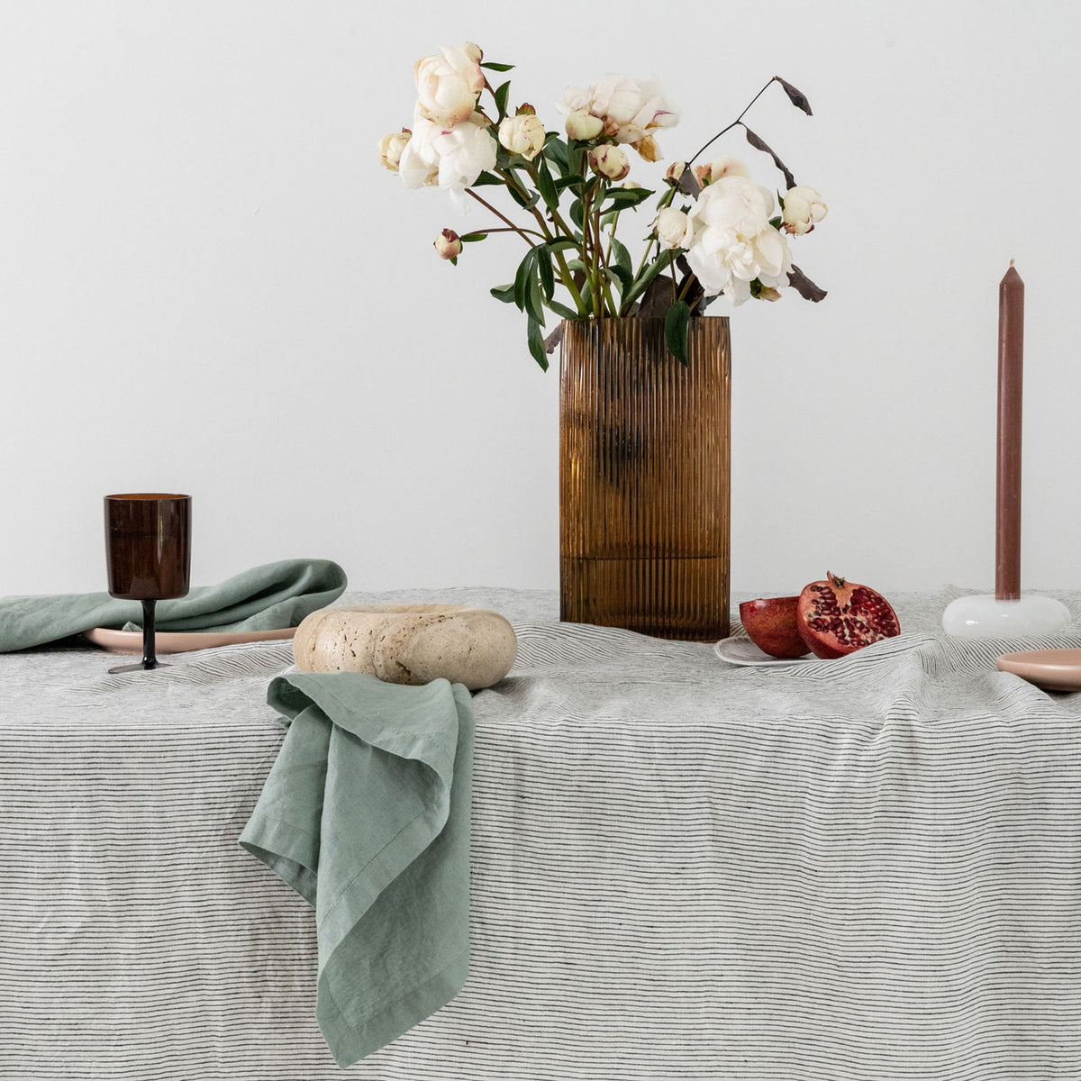 Sage Linen Napkin Set-1