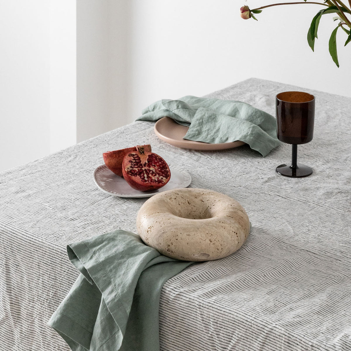 Sage Linen Napkin Set-3