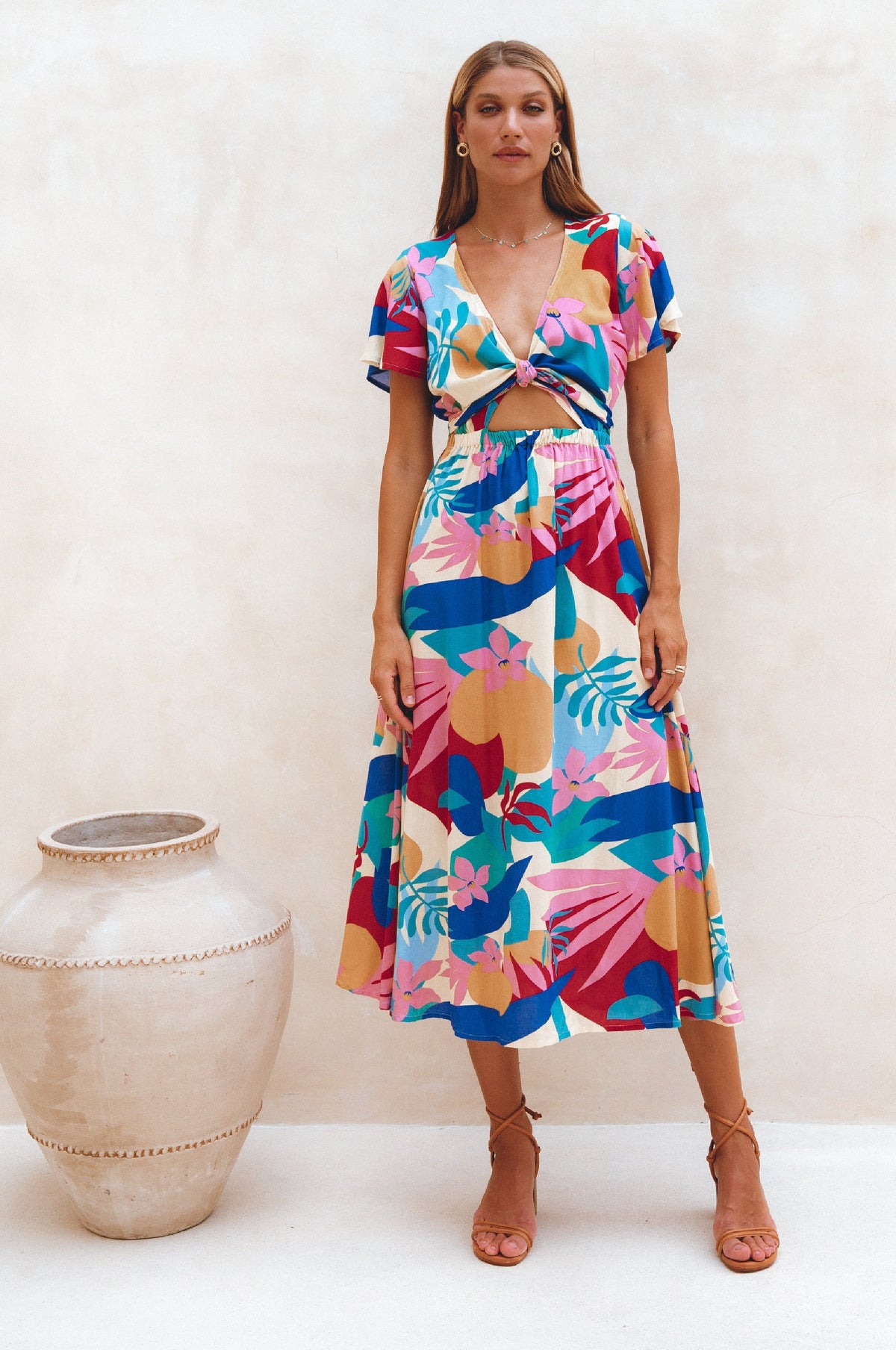 Samara Convertible Midi Dress-1