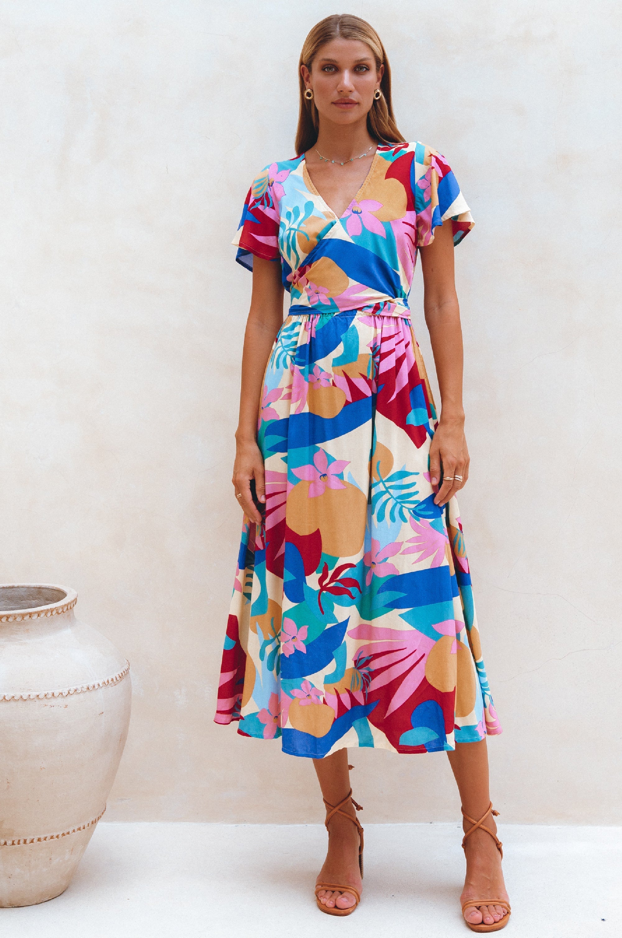 Samara Convertible Midi Dress-4