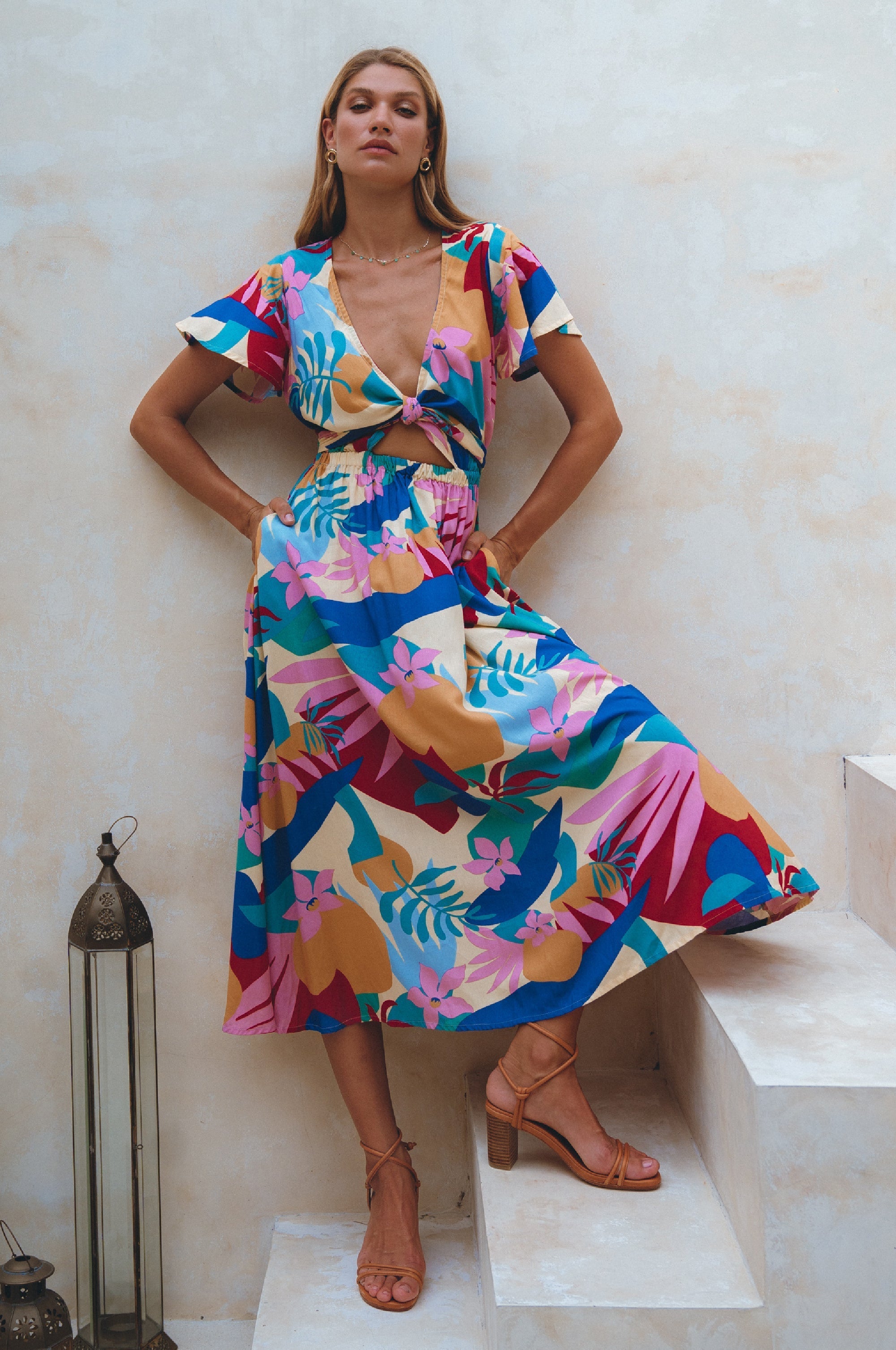 Samara Convertible Midi Dress-0
