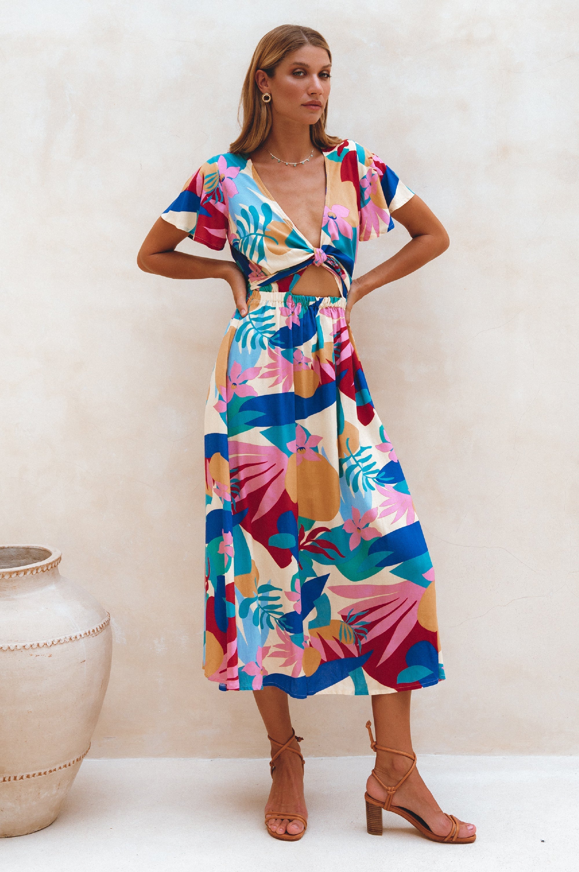 Samara Convertible Midi Dress-3