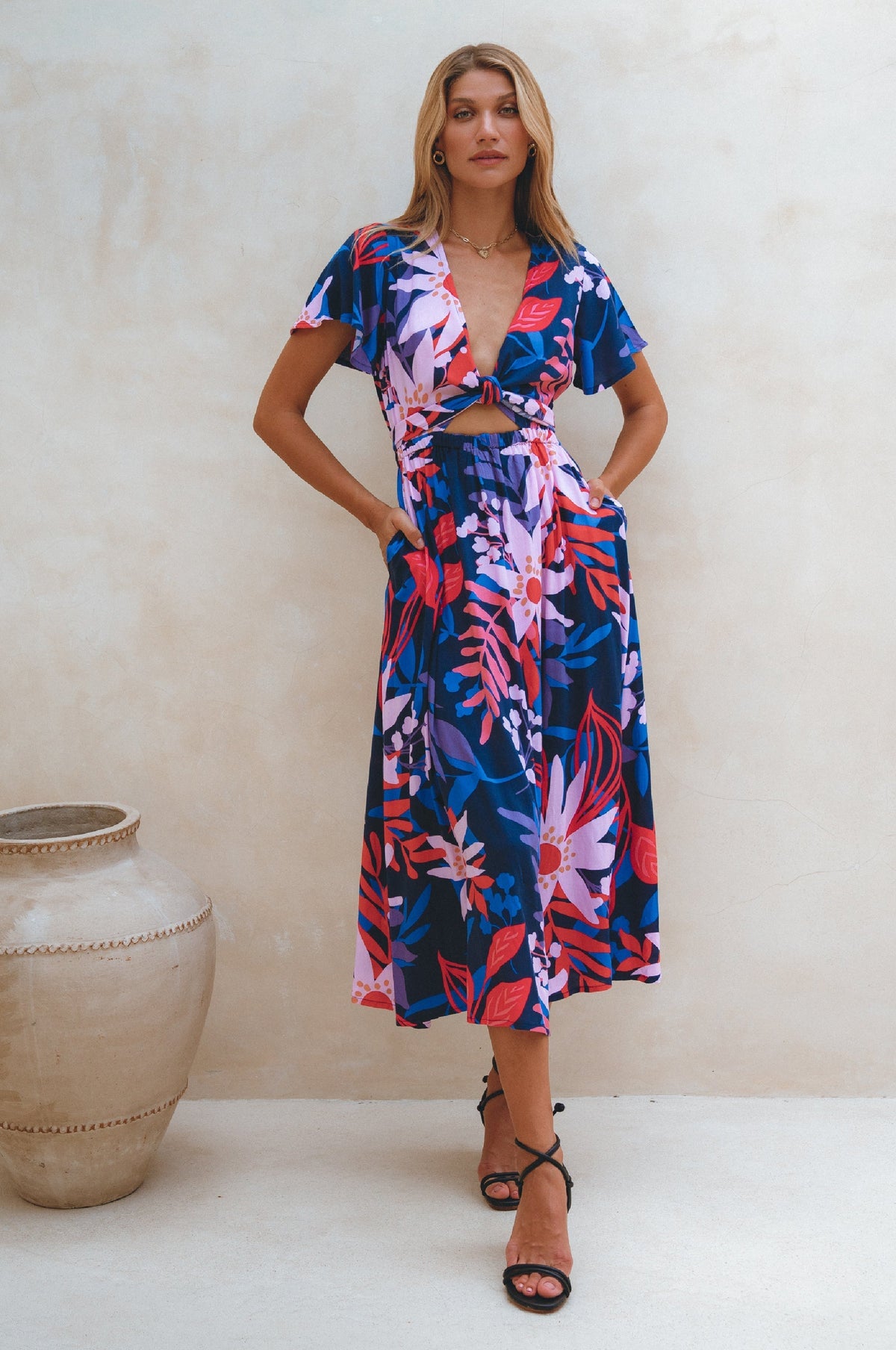 Samara Convertible Midi Dress-3