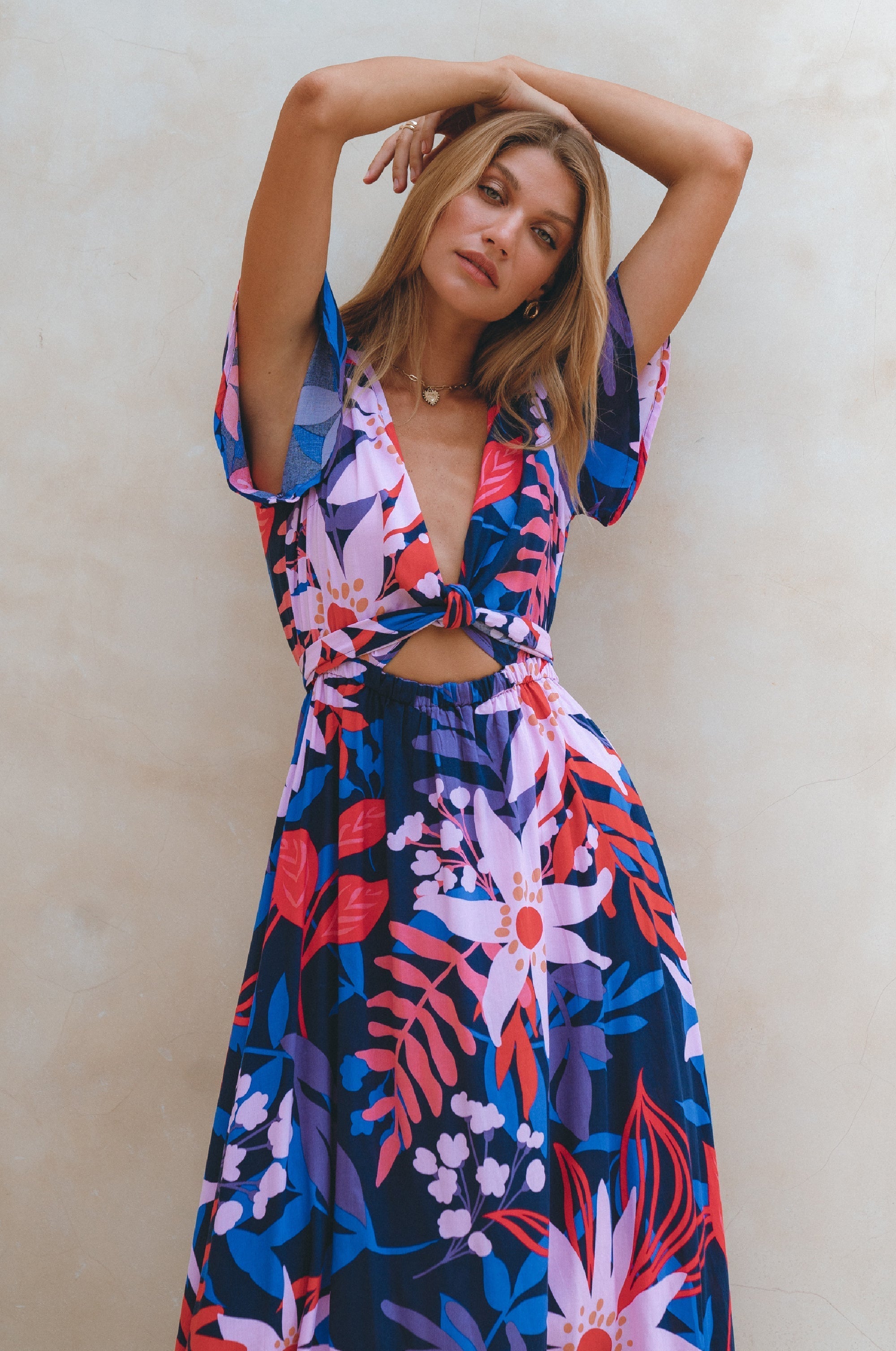 Samara Convertible Midi Dress-0