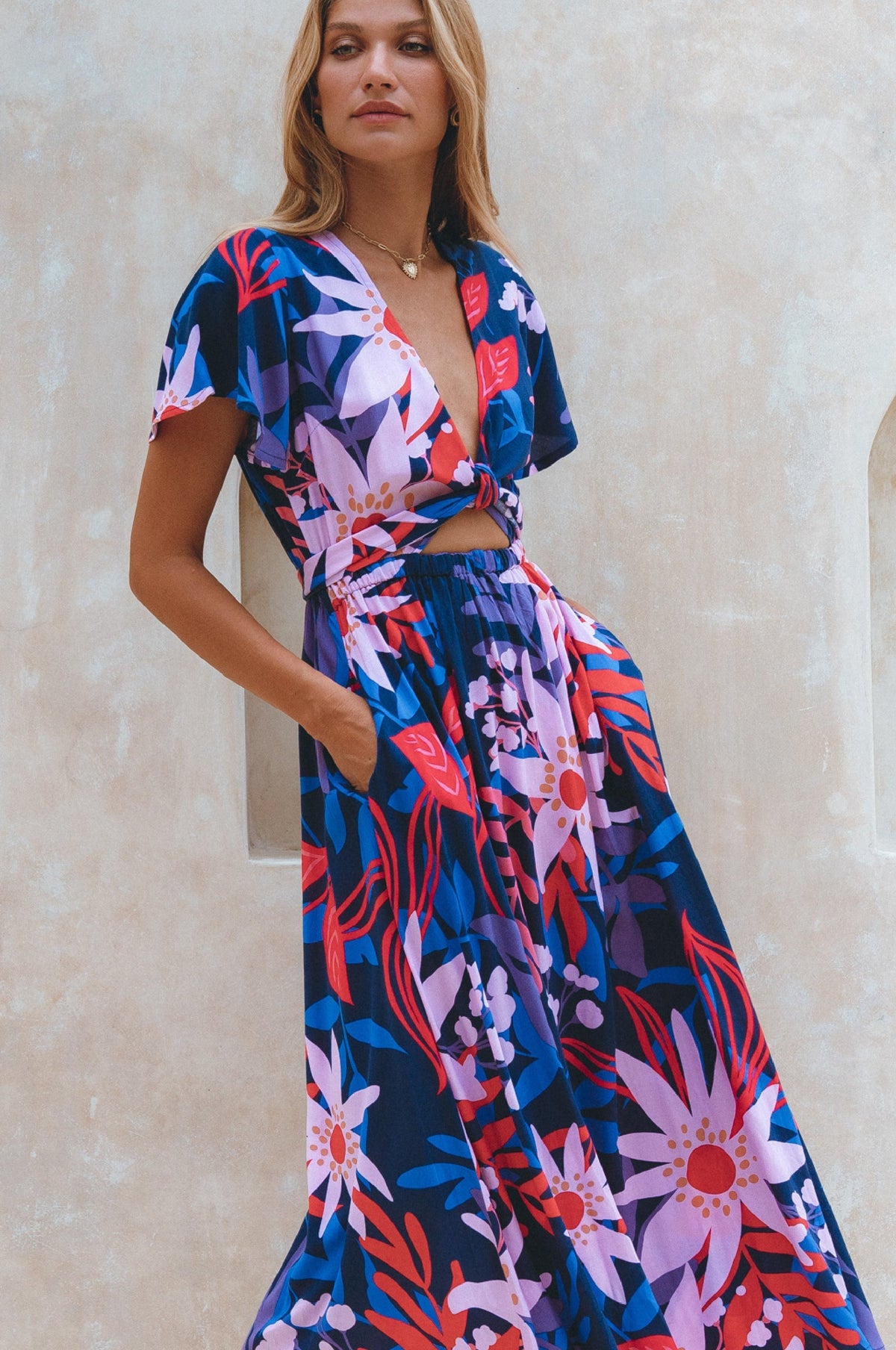 Samara Convertible Midi Dress-4