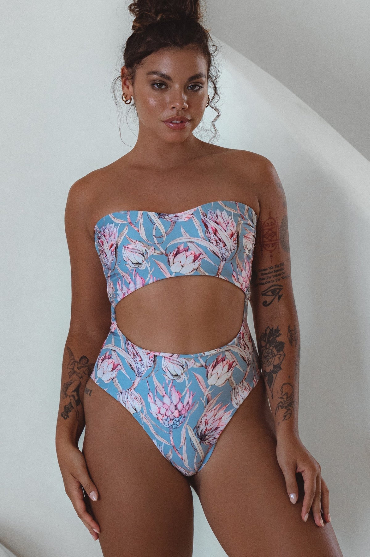 San Leo One Piece Cut-out Swimsuit-4