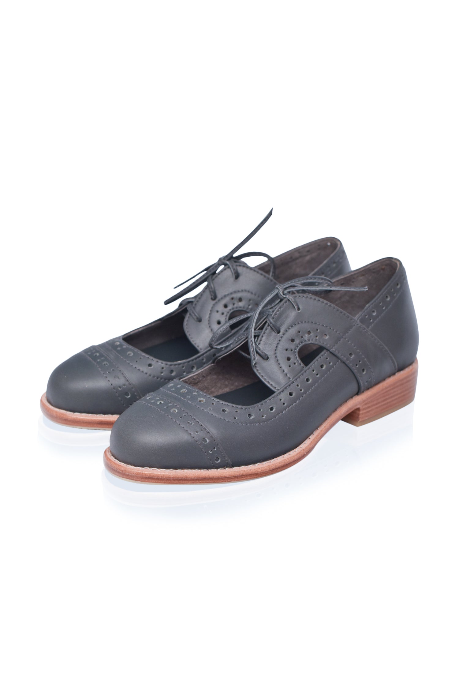Scandinavia Leather Oxfords-1