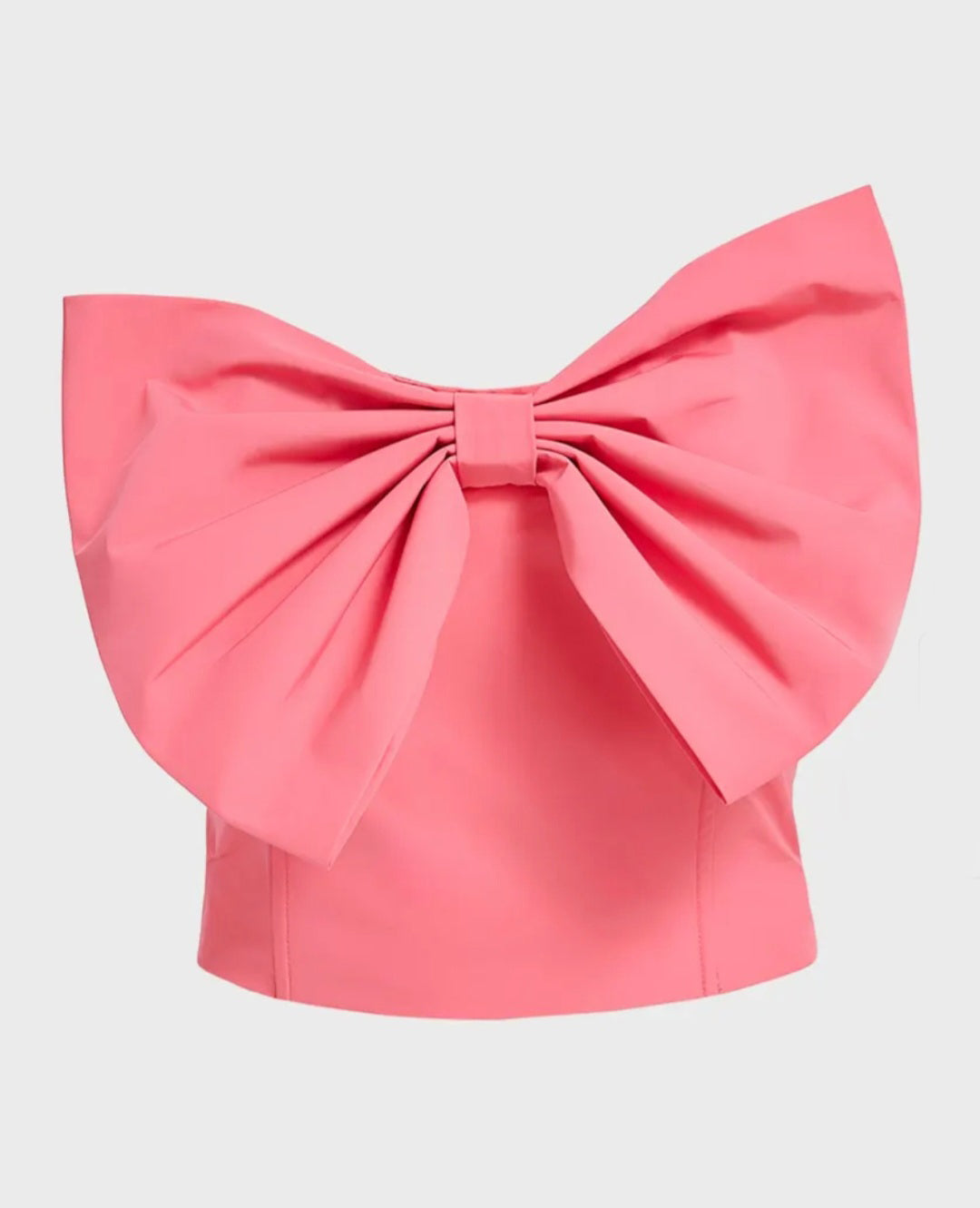 Pink Top | Bow Top | Corset Top | Smock Design-1
