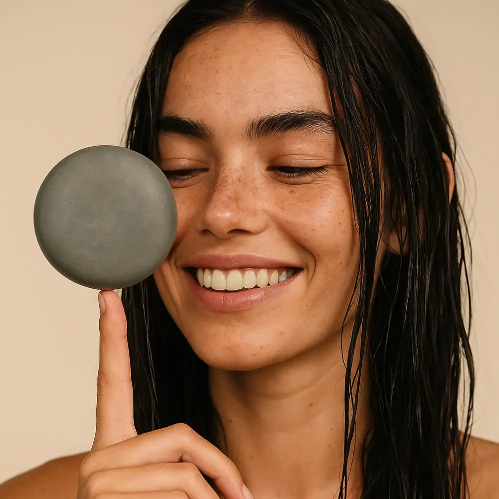 Detoxing & Rebalancing Hair, Beard & Body Metal Detox Solid Shampoo Bar-2