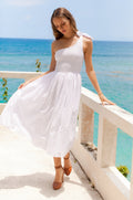 Sienna One-Shoulder Shirred Dress (Sale)-0