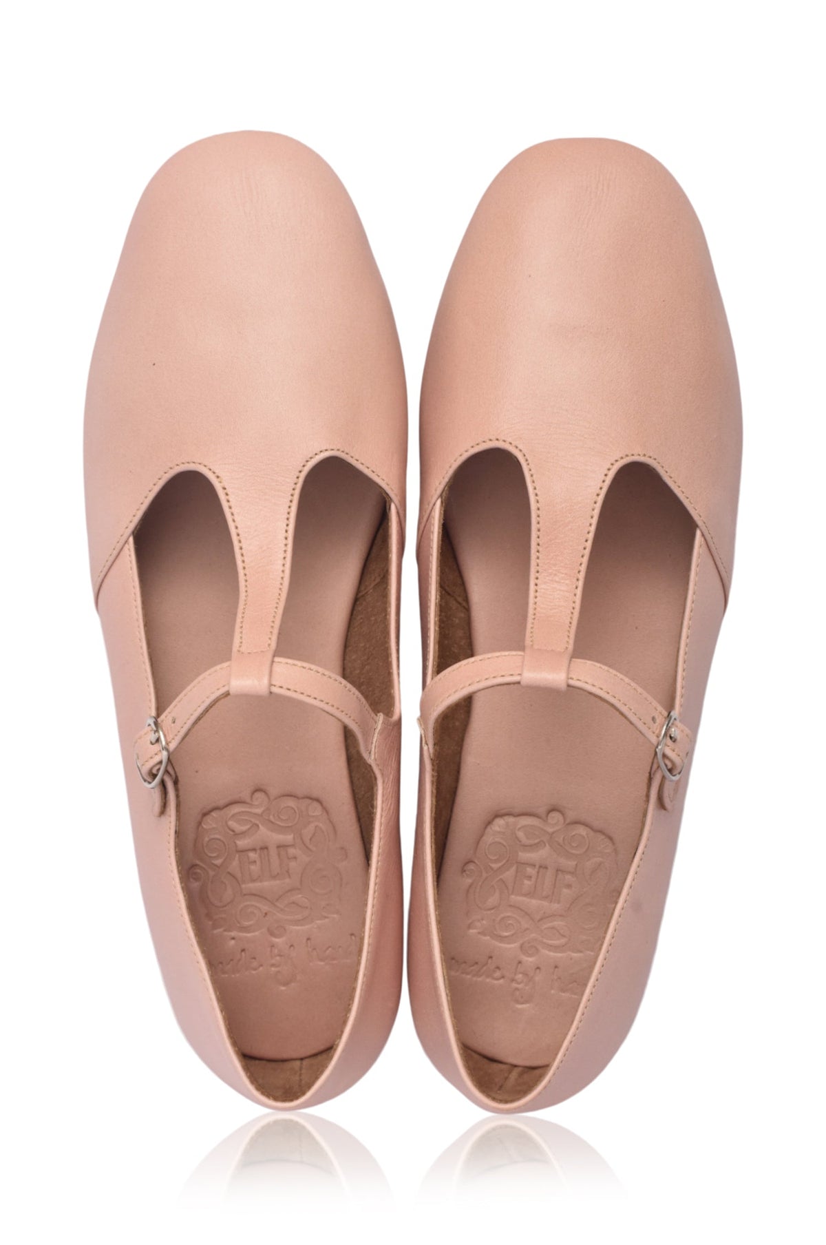 Simplicity Round Toe T-Strap Flats-3