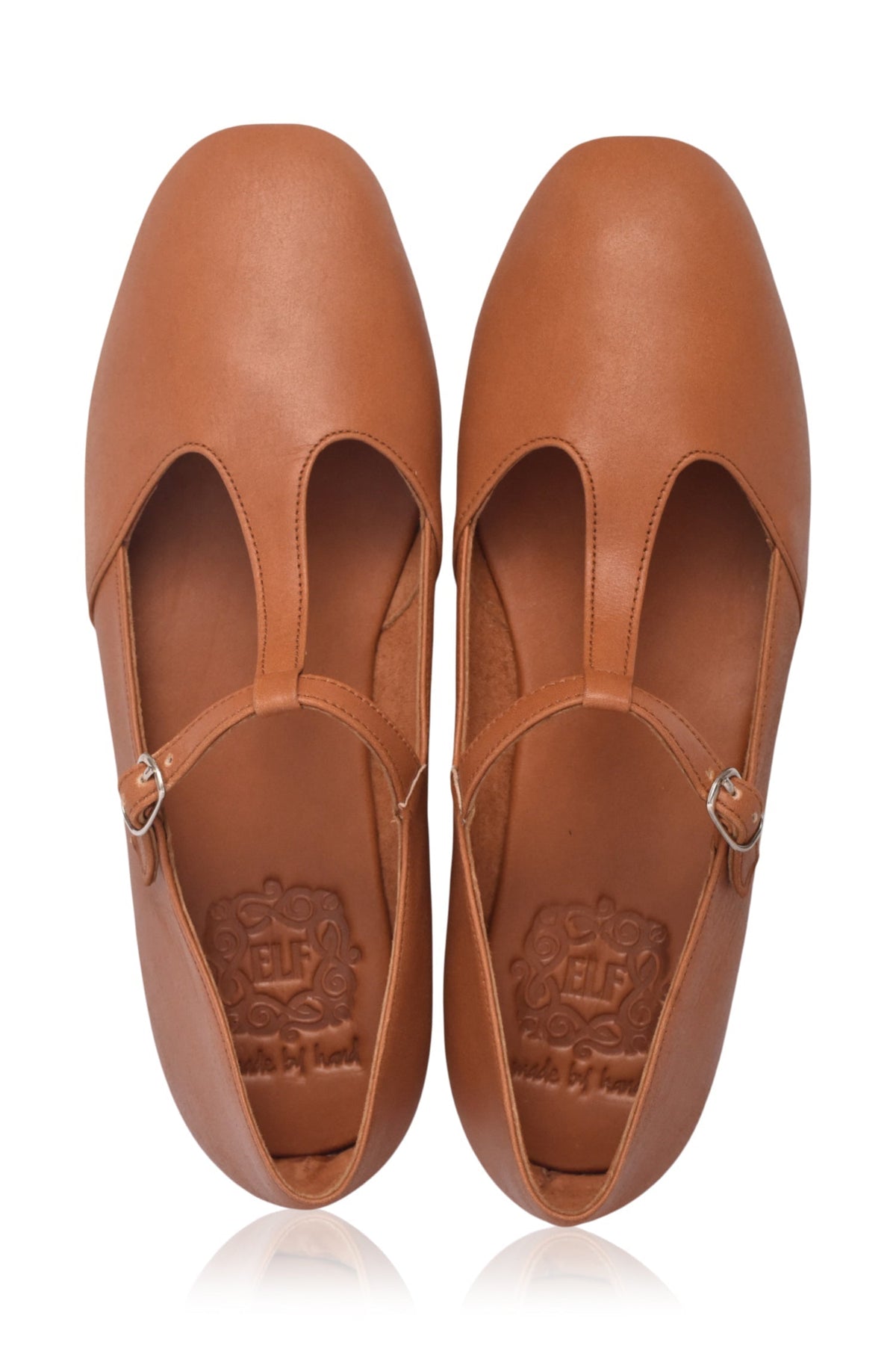 Simplicity Round Toe T-Strap Flats-3